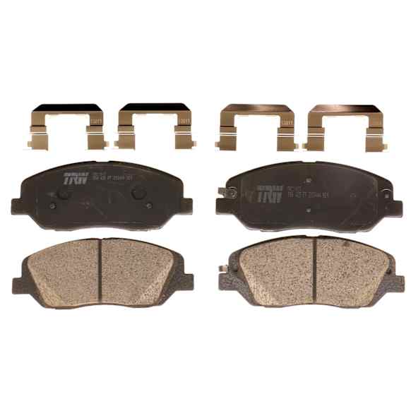 TRC1917 Front Premium Braking Series Ceramic Brake Pad Set