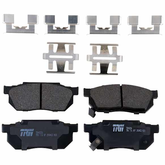 TRH0256 Front Premium Braking Series Semi-metallic Brake Pad Set