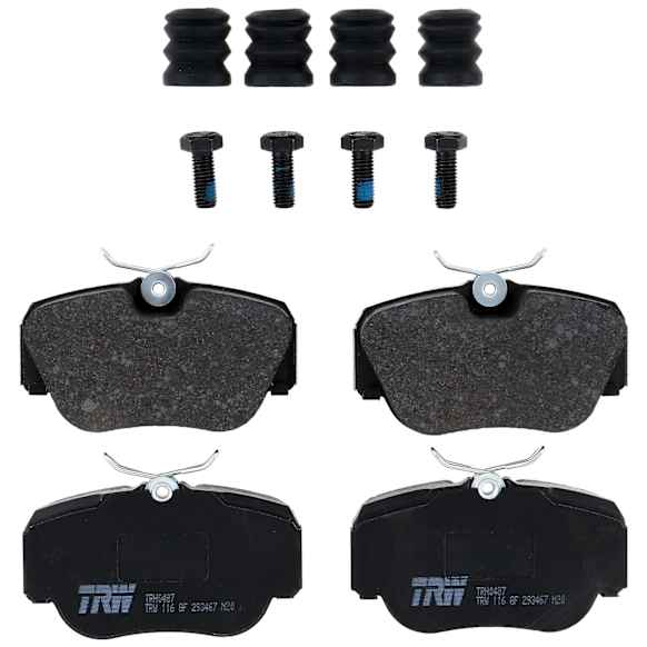 TRH0487 Front Premium Braking Series Semi-metallic Brake Pad Set