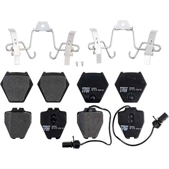 TRH0839ES Front Semi-metallic Brake Pad Set