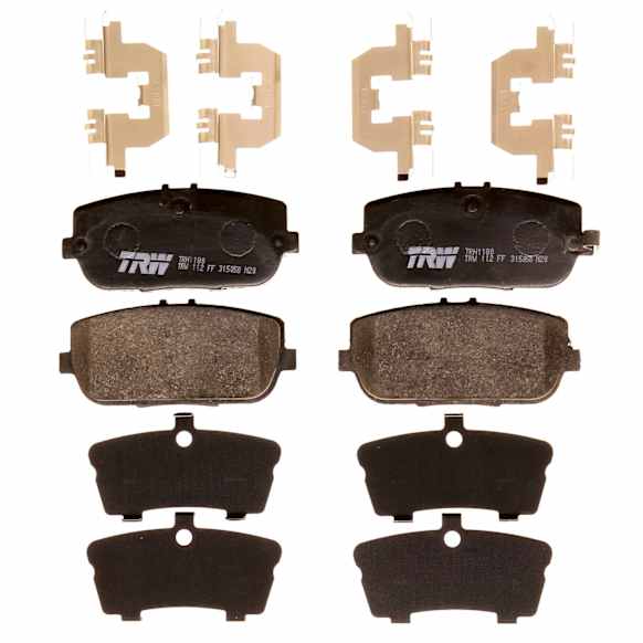 TRH1180 Rear Premium Braking Series Semi-metallic Brake Pad Set