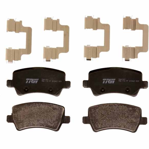 TRH1307 Rear Premium Braking Series Semi-metallic Brake Pad Set