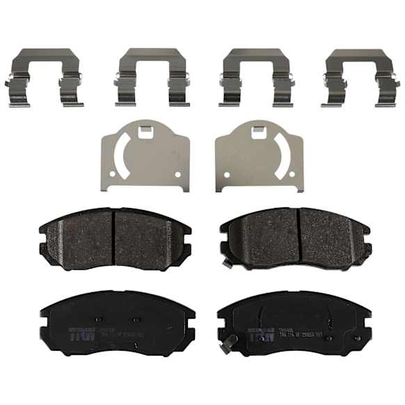 TRH1408 Front Premium Braking Series Semi-metallic Brake Pad Set