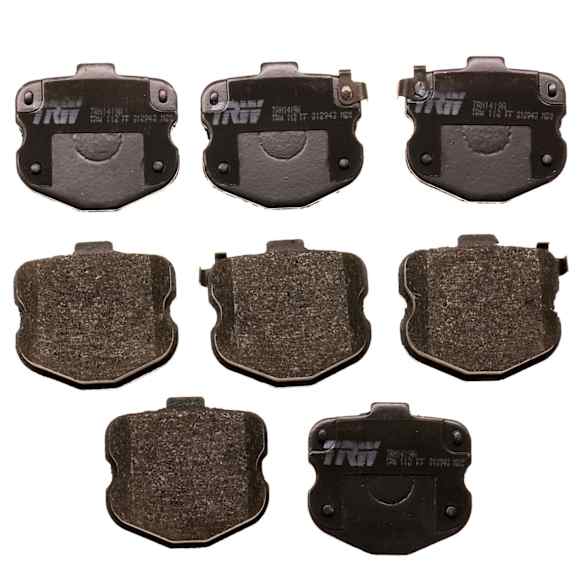 TRH1419 Front Premium Braking Series Semi-metallic Brake Pad Set