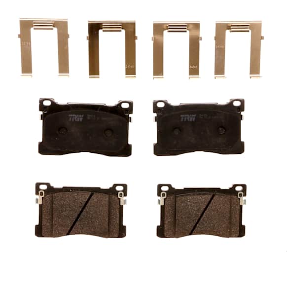 TRH1576 Front Premium Braking Series Semi-metallic Brake Pad Set