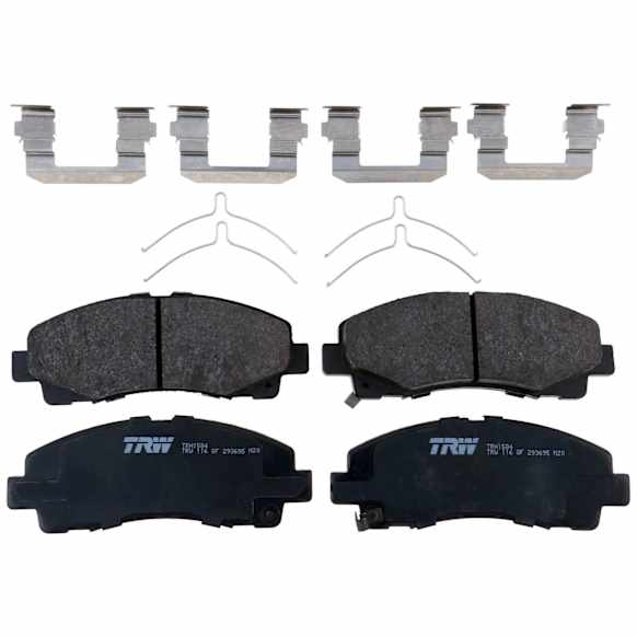 TRH1584 Front Premium Braking Series Semi-metallic Brake Pad Set