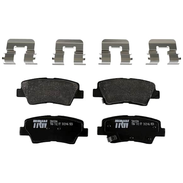 TRH1594 Rear Premium Braking Series Semi-metallic Brake Pad Set