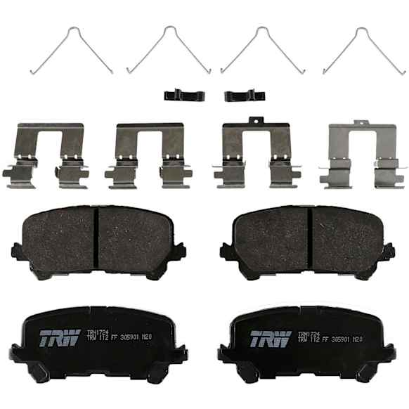 TRH1724 Rear Premium Braking Series Semi-metallic Brake Pad Set
