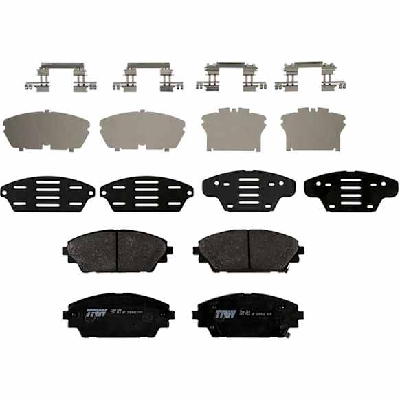 TRH1728 Front Premium Braking Series Semi-metallic Brake Pad Set