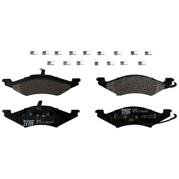 TRM0257 Front Premium Braking Series Semi-metallic Brake Pad Set