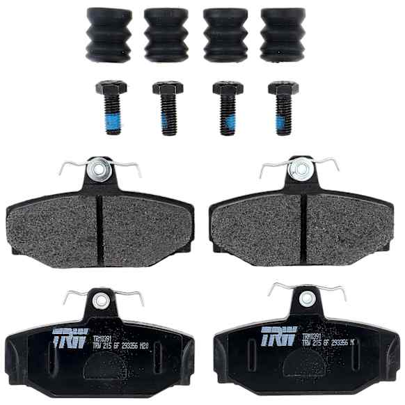 TRM0391 Rear Premium Braking Series Semi-metallic Brake Pad Set