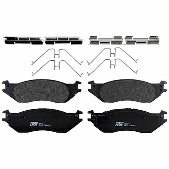TRM1045 Front Premium Braking Series Semi-metallic Brake Pad Set