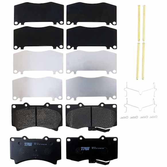 TRM1119 Front Premium Braking Series Semi-metallic Brake Pad Set