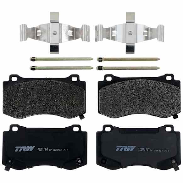 TRM1149 Front Premium Braking Series Semi-metallic Brake Pad Set