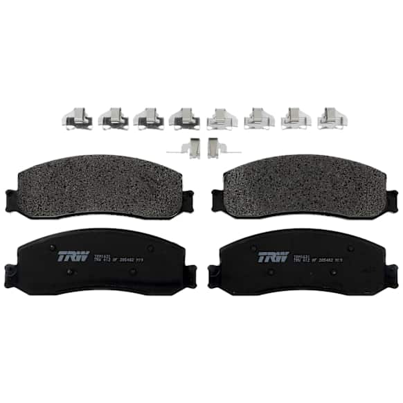 TRM1631 Front Premium Braking Series Semi-metallic Brake Pad Set