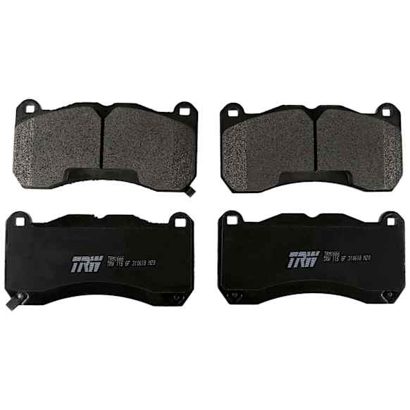 TRM1666 Front Premium Braking Series Semi-metallic Brake Pad Set