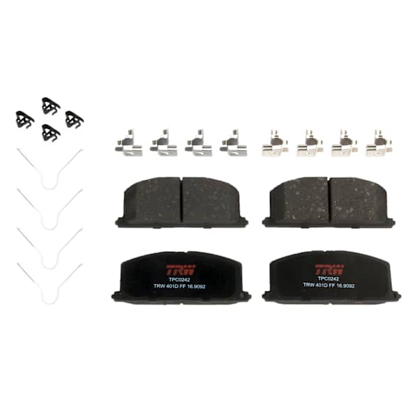 TXC0242 Front Premium Braking Series Ceramic Brake Pad Set