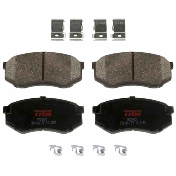 TXC0433 Front Premium Braking Series Ceramic Brake Pad Set