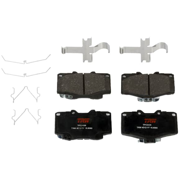 TXC0436 Front Premium Braking Series Ceramic Brake Pad Set