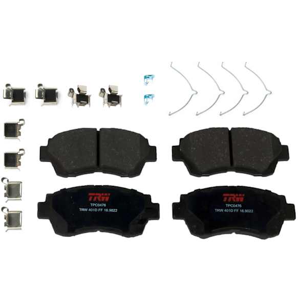TXC0476 Front Premium Braking Series Ceramic Brake Pad Set
