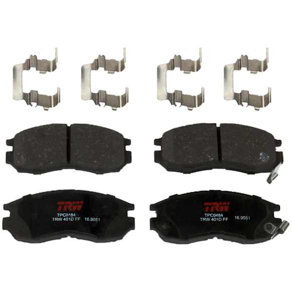 TXC0484 Front Premium Braking Series Ceramic Brake Pad Set