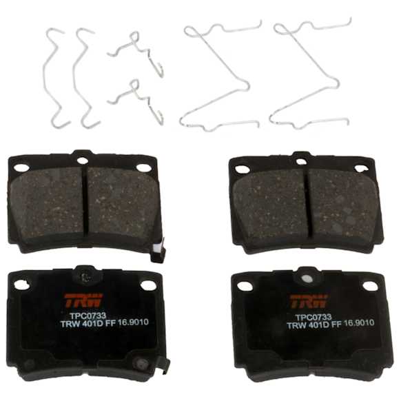 TXC0733 Rear Premium Braking Series Ceramic Brake Pad Set