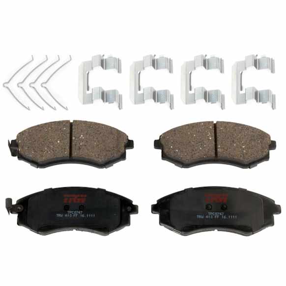 TXC0747 Front Premium Braking Series Ceramic Brake Pad Set