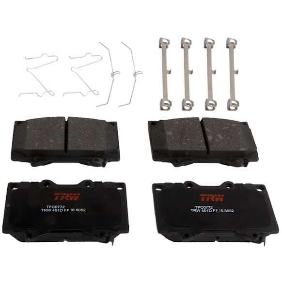 TXC0772 Front Premium Braking Series Ceramic Brake Pad Set