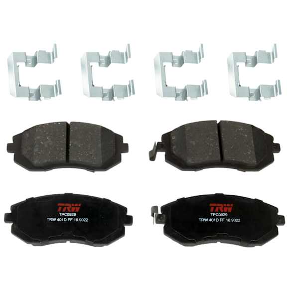 TXC0929 Front Premium Braking Series Ceramic Brake Pad Set