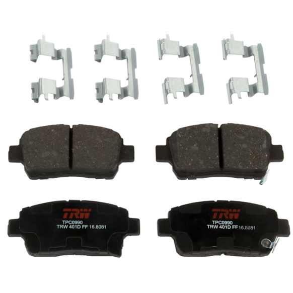 TXC0990 Front Premium Braking Series Ceramic Brake Pad Set