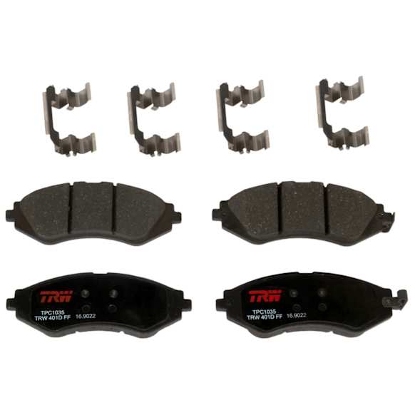 TXC1035 Front Premium Braking Series Ceramic Brake Pad Set