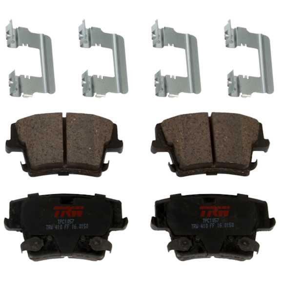 TXC1057 Rear Premium Braking Series Ceramic Brake Pad Set