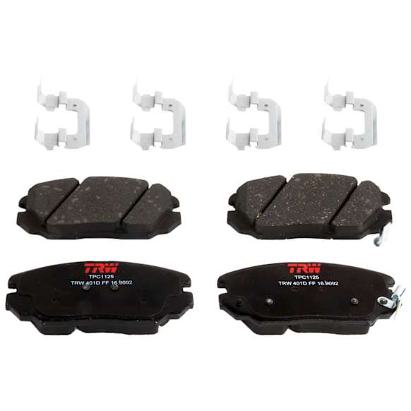 TXC1125 Front Premium Braking Series Ceramic Brake Pad Set