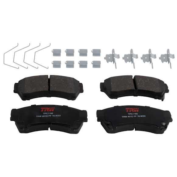 TXC1192 Front Premium Braking Series Ceramic Brake Pad Set