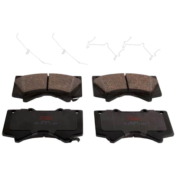 2016 Toyota Tundra - Front Ceramic Brake Pad Set, 4.6L 8Cyl, Premium Braking Series