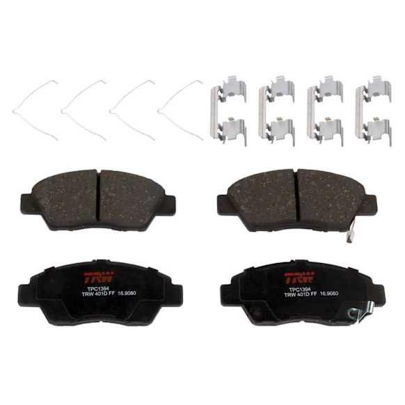TXC1394 Front Premium Braking Series Ceramic Brake Pad Set