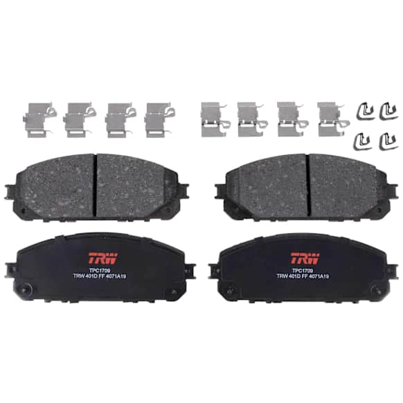 TXC1709 Front Premium Braking Series Ceramic Brake Pad Set