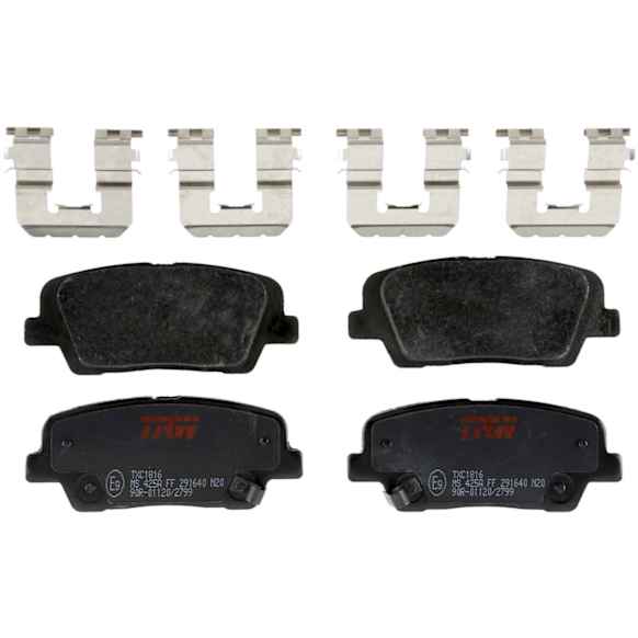 TXC1816 Rear Premium Braking Series Ceramic Brake Pad Set