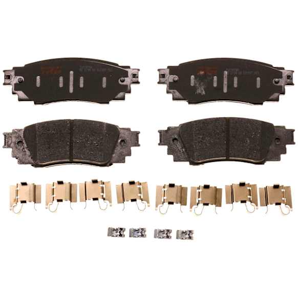 2019 Lexus ES300h - Rear Ceramic Brake Pad Set, 2.5L 4Cyl, Exclude Japan Built, OE Replacement Series