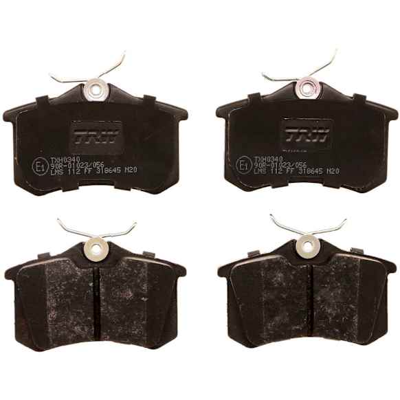 TXH0340 Rear Premium Braking Series Semi-metallic Brake Pad Set