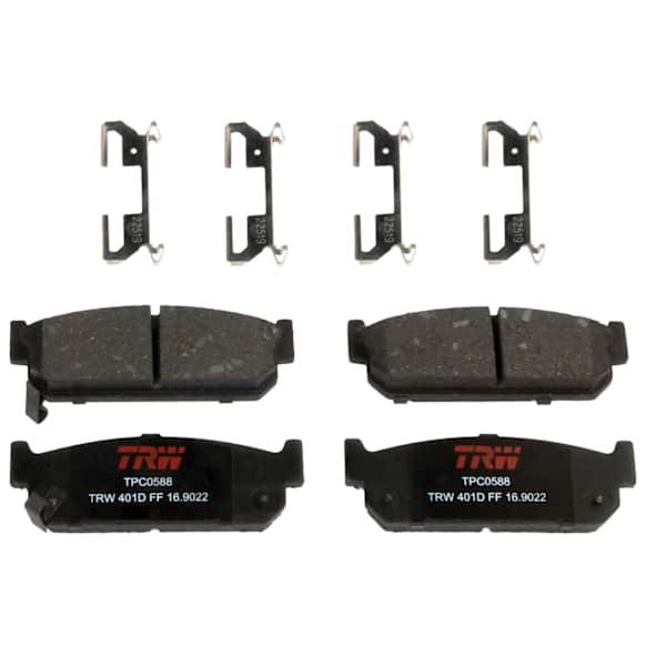 TXH0588 Rear Premium Braking Series Semi-metallic Brake Pad Set