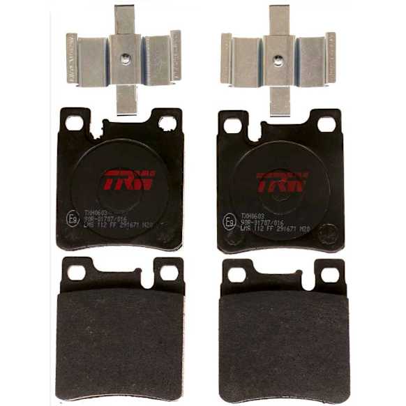 TXH0603 Rear Premium Braking Series Semi-metallic Brake Pad Set