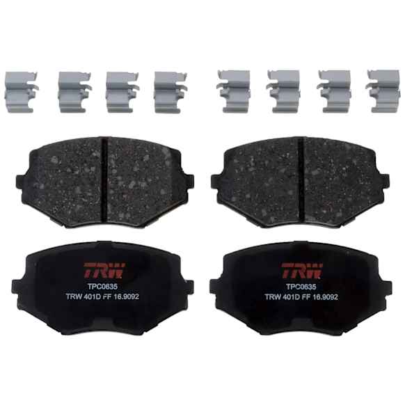 TXH0635 Front Premium Braking Series Semi-metallic Brake Pad Set