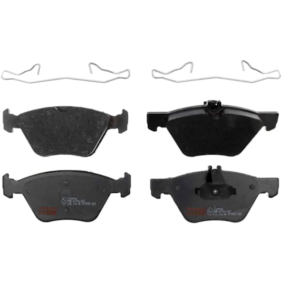 TXH0740 Front Premium Braking Series Semi-metallic Brake Pad Set