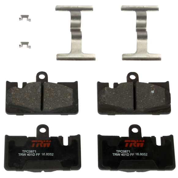 TXH0871 Rear Premium Braking Series Semi-metallic Brake Pad Set