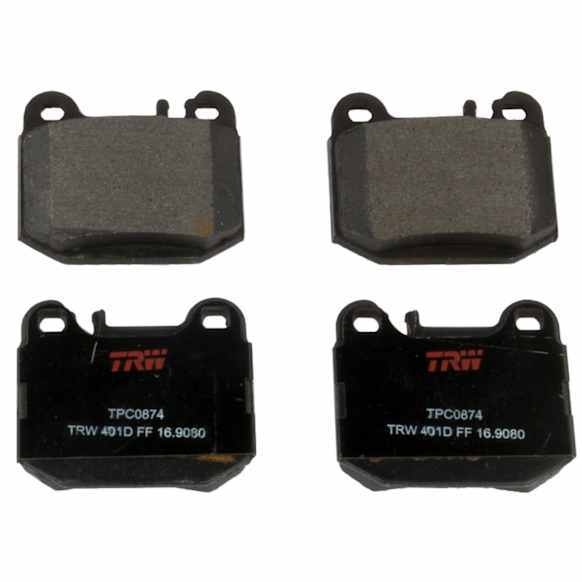 TXH0874 Rear Premium Braking Series Semi-metallic Brake Pad Set