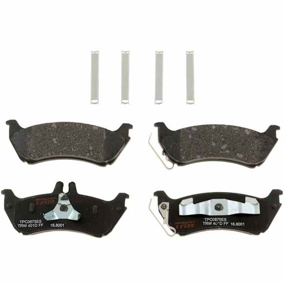 TXH0875ES Rear Premium Braking Series Semi-metallic Brake Pad Set