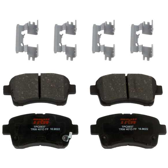 TXH0937 Front Premium Braking Series Semi-metallic Brake Pad Set