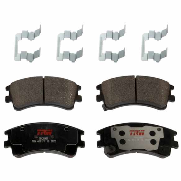 TXH0957 Front Premium Braking Series Semi-metallic Brake Pad Set