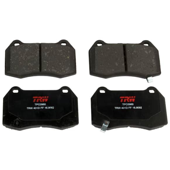 TXH0960 Front Premium Braking Series Semi-metallic Brake Pad Set
